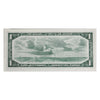 BC-37b 1954 Canada $1 Beattie-Rasminsky, O/N, Almost Uncirculated (AU50)