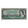 BC-37b 1954 Canada $1 Beattie-Rasminsky, R/N, Uncirculated (MS60)