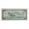 BC-37b 1954 Canada $1 Beattie-Rasminsky, C/O, EF-AU (EF45)