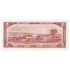 BC-38a 1954 Canada $2 Beattie-Coyne, U/B, AU