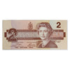 BC-55a 1986 Canada $2 Crow-Bouey, AUN, VF-EF (VF30)