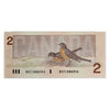 BC-55b 1986 Canada $2 Thiessen-Crow, BRZ, Choice Uncirculated (CUNC63)