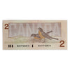 BC-55b 1986 Canada $2 Thiessen-Crow, BUH, Choice Uncirculated (CUNC63)