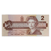 BC-55b 1986 Canada $2 Thiessen-Crow, Large BBP, EF-AU (EF45)