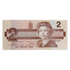 BC-55b 1986 Canada $2 Thiessen-Crow, BGK, EF-AU (EF45)