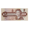 BC-55b 1986 Canada $2 Thiessen-Crow, BGM, AU-UNC (AU55)