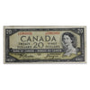 BC-41a 1954 Canada $20 Beattie-Coyne, J/E, F-VF (F15)