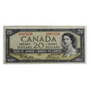 BC-41a 1954 Canada $20 Beattie-Coyne, K/E, F-VF (F15)