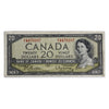 BC-41b 1954 Canada $20 Beattie-Rasminsky, N/E, VF