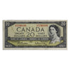BC-41b 1954 Canada $20 Beattie-Rasminsky, X/E, VF