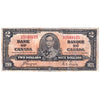 BC-22c 1937 Canada $2 Coyne-Towers, H/R, CIRC