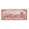BC-38b 1954 Canada $2 Beattie-Rasminsky, G/R, AU-UNC