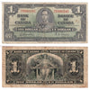BC-21c 1937 Canada $1 Gordon-Towers, N/L, Very Good (VG8)