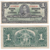 BC-21c 1937 Canada $1 Gordon-Towers, A/M, Very Fine (VF20)