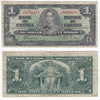 BC-21d 1937 Canada $1 Coyne-Towers, U/M, Fine (F12)
