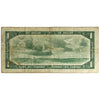BC-29a 1954 Canada $1 Coyne-Towers, Devil's Face, B/A, Very Good (VG8)