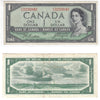 BC-29b 1954 Canada $1 Beattie-Coyne, Devil's Face, P/A, VF