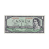 BC-37a 1954 Canada $1 Beattie-Coyne, V/A, EF-AU (EF45)