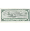 BC-37a 1954 Canada $1 Beattie-Coyne, S/L, VF-EF (VF30)