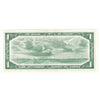 BC-37b 1954 Canada $1 Beattie-Rasminsky, W/N, AU-UNC (AU55)