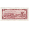 BC-38a 1954 Canada $2 Beattie-Coyne, U/B, Very Fine (VF20)