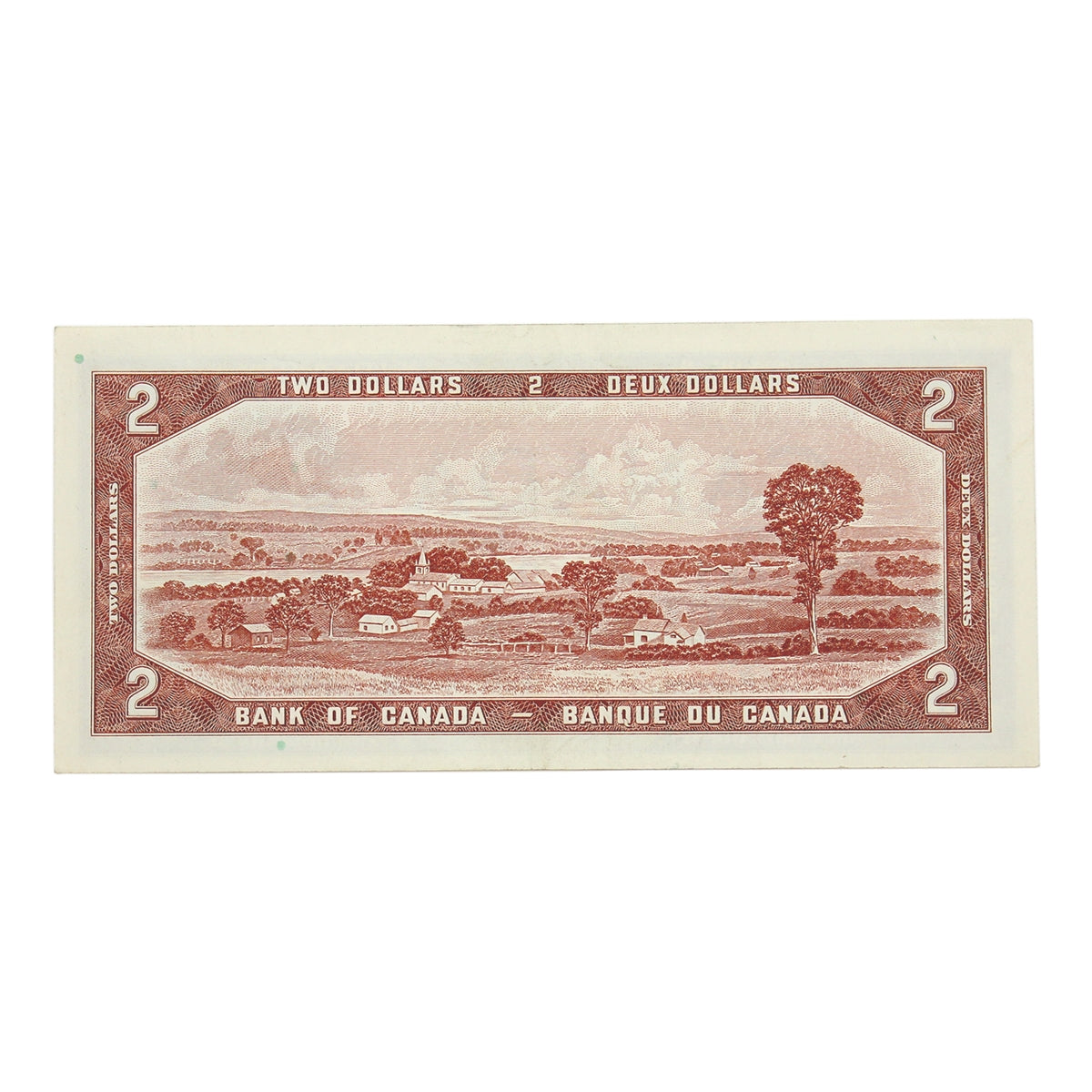 BC-38c 1954 Canada $2 Bouey-Rasminsky, G/G, Extra Fine (EF40)