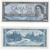 BC-39a-i 1954 Canada $5 Beattie-Coyne, R/C, EF-AU (EF45)