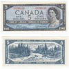 BC-39b 1954 Canada $5 Beattie-Rasminsky, C/X, AU-UNC