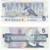 BC-56e 1986 Canada $5 Knight-Dodge, GPZ, Gem Uncirculated (GUNC65)