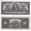 BC-24b 1937 Canada $10 Gordon-Towers, O/D, Uncirculated (MS60)