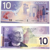 BC-63b 2001 Canada $10 Knight-Dodge, Missing Circle, FEB, AU-UNC (AU55)