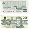 BC-58a-i 1991 Canada $20 Thiessen-Crow, EIP, Choice Uncirculated (CUNC63)