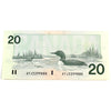 BC-58d-i 1991 Canada $20 Knight-Dodge, AYJ, Uncirculated (MS60)