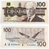 BC-60d 1988 Canada $100 Knight-Dodge, BJS, Uncirculated (MS60)