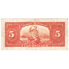 BC-6 1935 Canada $5 Osborne-Towers, French, F-VF