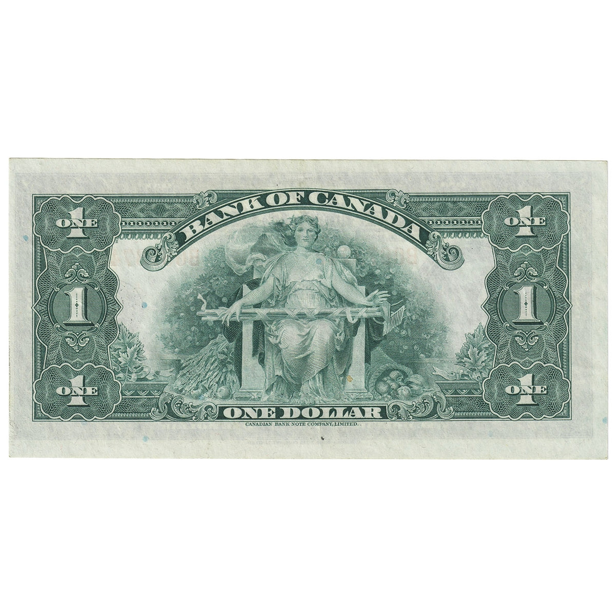 BC-1 1935 Canada $1 Osborne-Towers, English, Series B, EF-AU (EF45)
