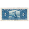 BC-23b 1937 Canada $5 Gordon-Towers, C/C, Extra Fine (EF40)