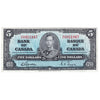 BC-23b 1937 Canada $5 Gordon-Towers, X/C, VF-EF (VF30)