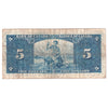 BC-23c 1937 Canada $5 Coyne-Towers, Y/C, Fine (F12)