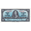 BC-23c 1937 Canada $5 Coyne-Towers, B/S, EF-AU (EF45)