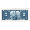 BC-23c 1937 Canada $5 Coyne-Towers, B/S, EF-AU (EF45)
