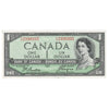 BC-29b 1954 Canada $1 Beattie-Coyne, Devil's Face, P/A, AU-UNC (AU55)