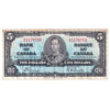 BC-23c 1937 Canada $5 Coyne-Towers, D/S, F-VF (F15)