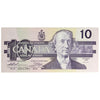 BC-57a 1989 Canada $10 Thiessen-Crow, BDB, Choice Uncirculated (CUNC63)