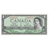 BC-29b 1954 Canada $1 Beattie-Coyne, Devil's Face, S/A, AU-UNC (AU55)