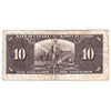 BC-24c 1937 Canada $10 Coyne-Towers, M/T, VG-F (VG10)