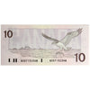 BC-57a 1989 Canada $10 Thiessen-Crow, BDB, Almost Uncirculated (AU50)