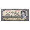 BC-33a 1954 Canada $20 Coyne-Towers, Devil's Face, A/E, EF-AU