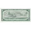BC-37a 1954 Canada $1 Beattie-Coyne, E/L, Uncirculated (MS60)