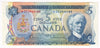 BC-48aA 1972 Canada $5 Bouey-Rasminsky, *CC, Almost Uncirculated (AU50)